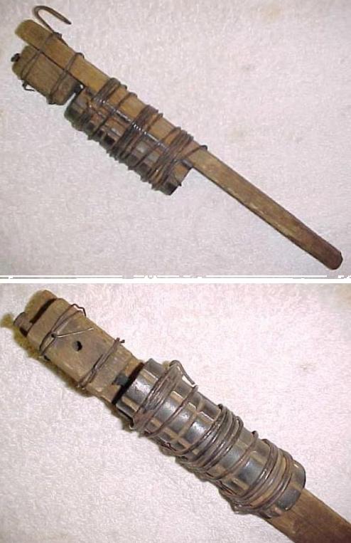 French WW1 Racquette Grenade - Click Image to Close